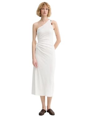 Sessun Asymmetrische Midi Jurk - Wit