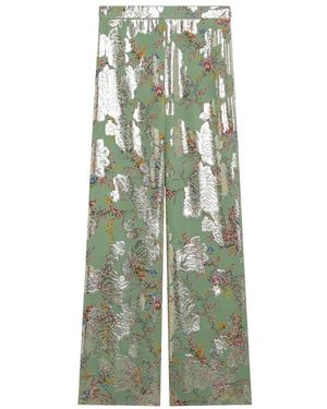 Valentino Garavani Wide Trousers - Green
