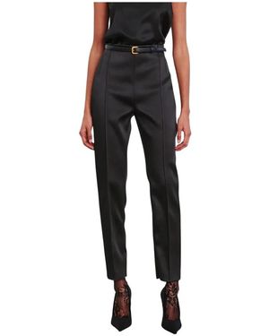 Wardrobe NYC Broeken ,Zwart ,Katoen Evening Trouser