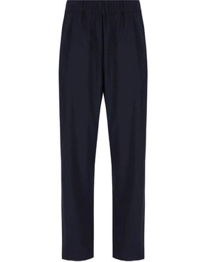 Laneus Herren Wollhose - Blau