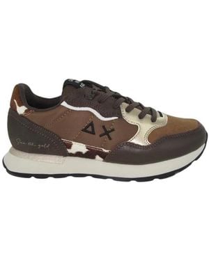Sun 68 Sneakers - Marron