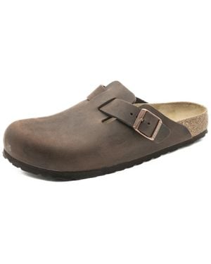 Birkenstock Herren Boston Habana Clogs - Braun