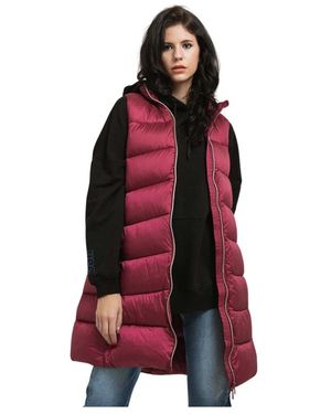 Save The Duck Jassen ,Rood ,Polyester Puffer Vest