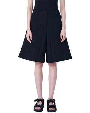 Cecilie Bahnsen Blumig Bestickte Annika Shorts - Blau