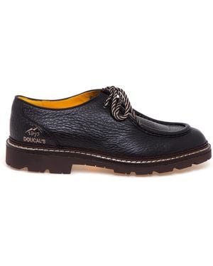 Doucal's Laced Shoes - Blue