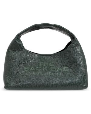 Marc Jacobs Tassen ,Groen ,Leer The Sack Mini Handtas