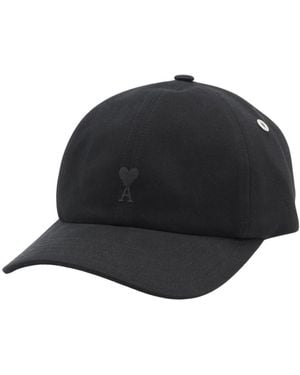 Ami Paris Caps - Nero