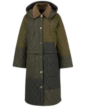 Barbour Liliane Gewatteerde Jas - Groen