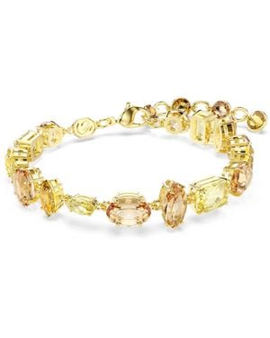 Swarovski Kristall Akzent Armband - Mettallic