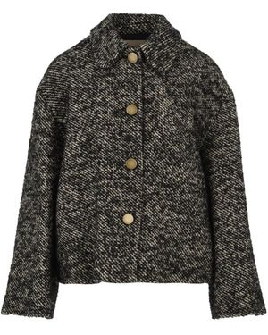 L'Autre Chose Light Jackets - Negro