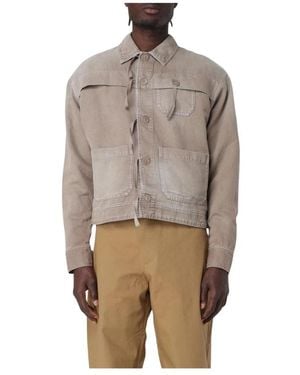 WOOD WOOD Denim Jackets - Neutro
