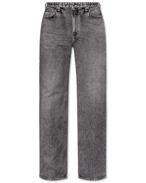 Rag & Bone Straight Jeans - Gris