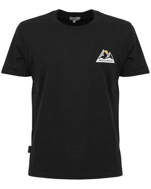 Woolrich T-Shirts - Zwart