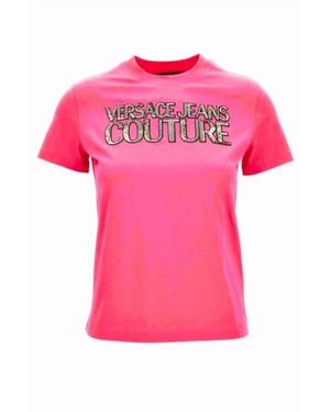 Versace Jeans Couture T-Shirts - Rosa