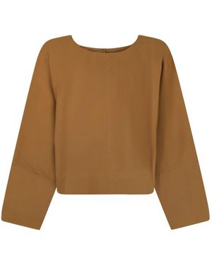 Soeur Overhemden ,Bruin ,Katoen Armand Blouse