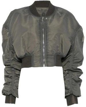 Rick Owens Micro Secchia Bomberjack - Grijs