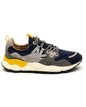 Flower Mountain Trainers - Blue
