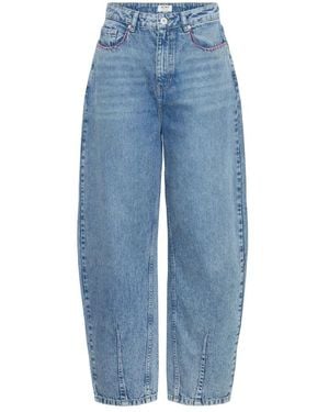 Ichi Loose-Fit Jeans - Blu