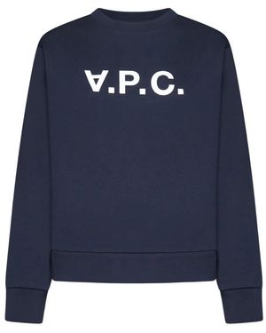 A.P.C. Sweatshirts - Blue