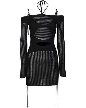 ANDREA ADAMO Knitted Dresses - Black
