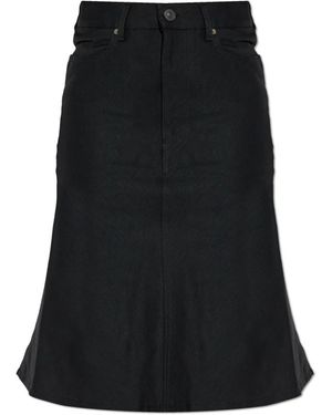 Balenciaga Denim Skirts - Black