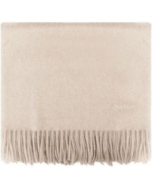 Max Mara Winter Scarves - Natural