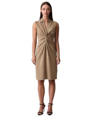 DKNY Short Dresses - Neutro