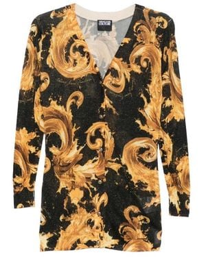 Versace Jeans Couture Cardigans - Amarillo