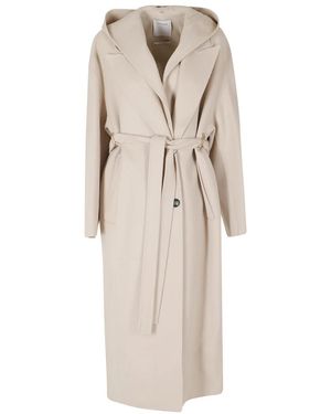 Sportmax Belted Coats - Neutro