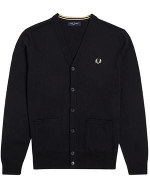 Fred Perry Cardigans - Azul