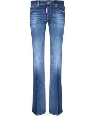 DSquared² Boot-Cut Jeans - Blue