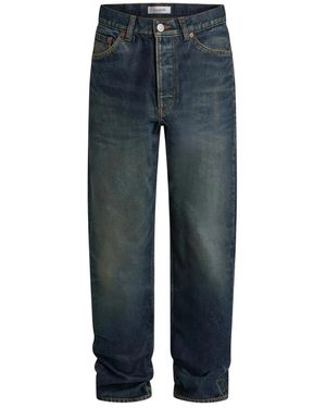AYA MUSE Loose-Fit Jeans - Azul