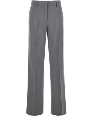 MSGM Wide Trousers - Grey