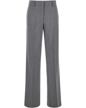MSGM Wide Pants - Gray