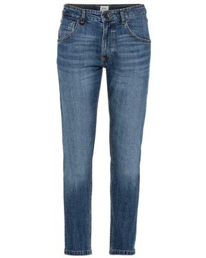 Camel Active Denim Mit 6-Tocket-Verjüngungszeit - Blau