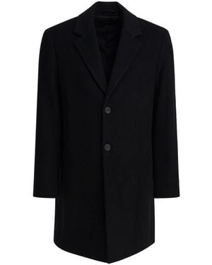 Vince Single-Breasted Coats - Nero