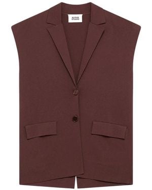 Alpha Studio Gilet - Lila