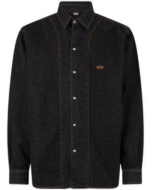 Gcds Denim Shirts - Nero