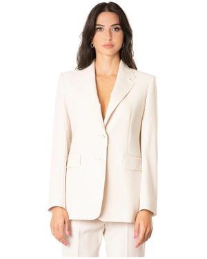 Max Mara Jassen ,Wit ,Wol Magma Blazer
