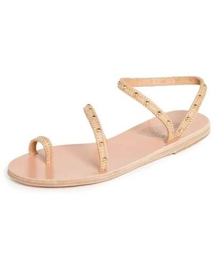 Ancient Greek Sandals Flat Sandals - Pink