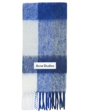Acne Studios Winter Scarves - Blau