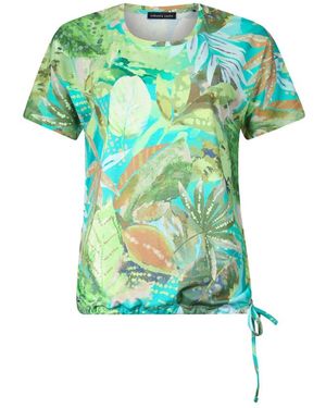 Roberto sarto Blouson O-Neck - Groen