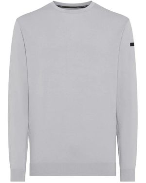 Rrd Round-Neck Knitwear - Grigio