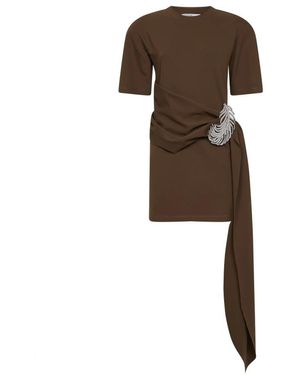 GIUSEPPE DI MORABITO Short Dresses - Brown