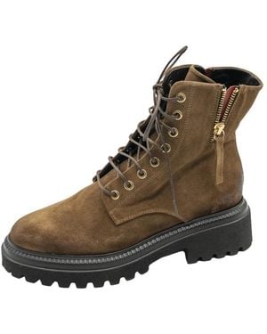 Halmanera Lace-Up Boots - Marrone