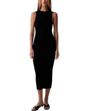 Twinset Knitted Dresses - Negro