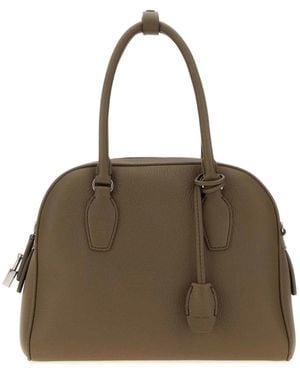 The Row Tassen ,Bruin ,Leer India 10 Tas