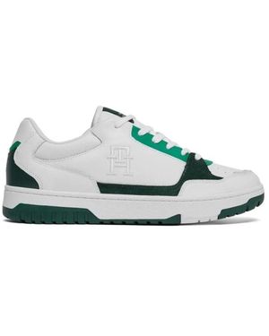 Tommy Hilfiger Th Basket Street Pop - Grau
