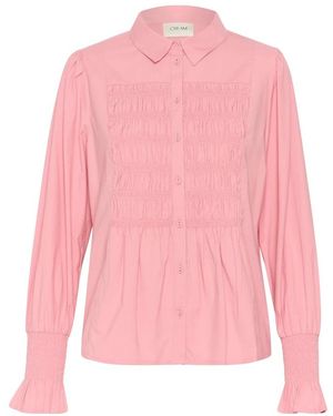 Cream Shirts - Pink