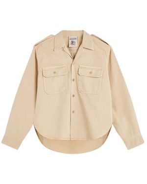 Semicouture Light Jackets - Natural